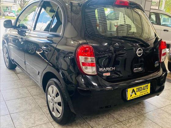 NISSAN MARCH 1.6 S 16V FLEX 4P MANUAL NISSAN MARCH 1.6 S 16V FLEX 4P MANUAL